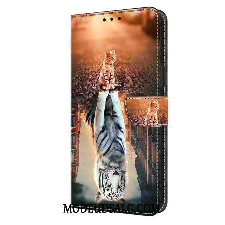 Læder Cover Xiaomi Redmi Note 13 4g Telefon Etui Killingedrøm