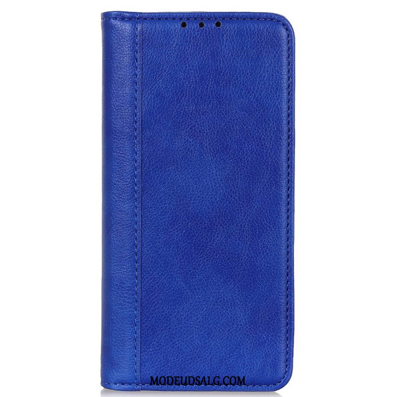 Læder Cover Xiaomi Redmi Note 13 Pro 4g Telefon Etui Splitlæder