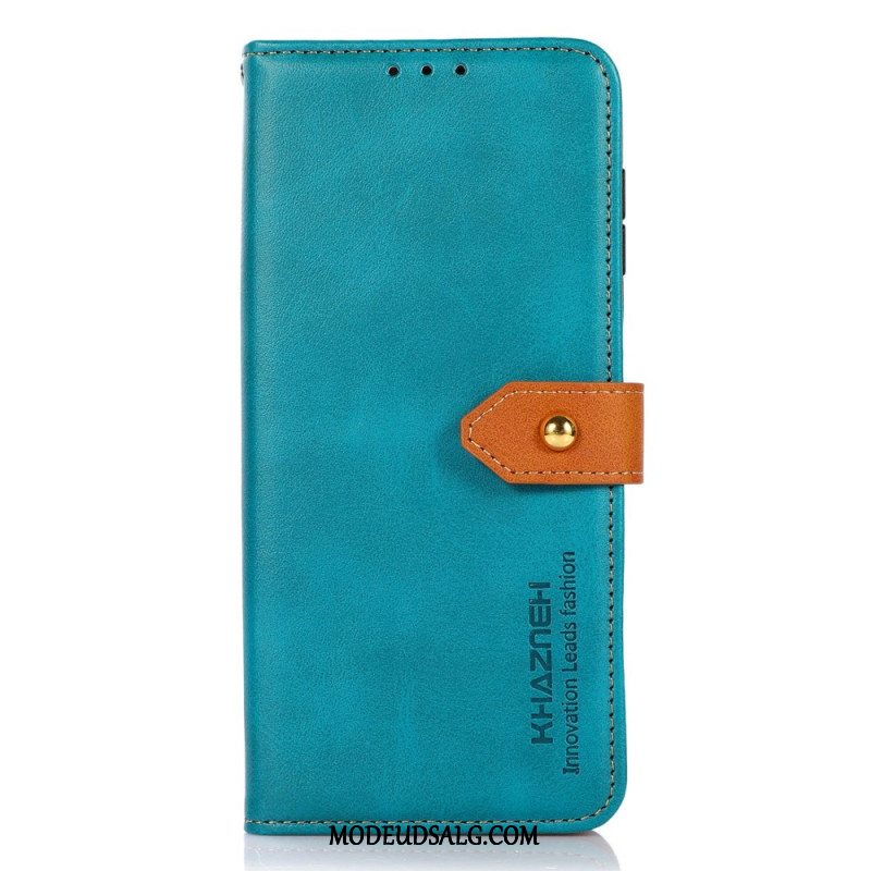 Læder Cover Xiaomi Redmi Note 13 Pro 5g Telefon Etui Khazneh