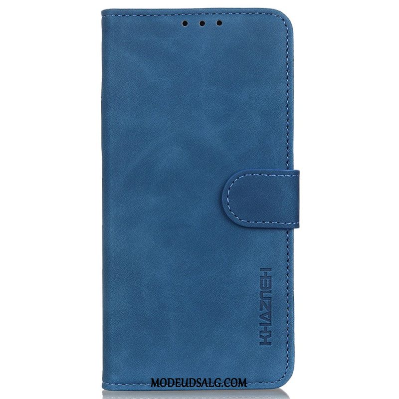 Læder Cover Xiaomi Redmi Note 13 Pro 5g Telefon Etui Retro Kunstlæder Khazneh