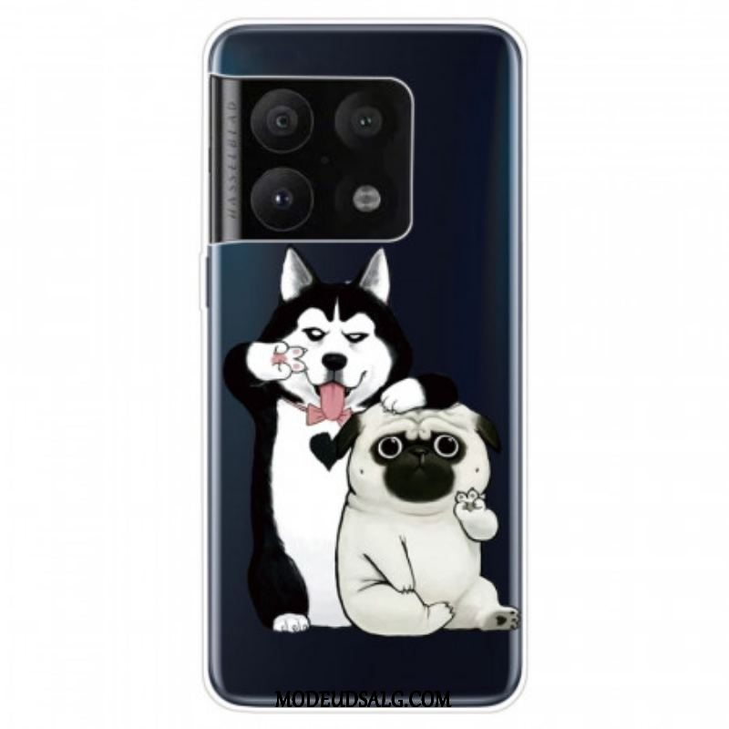 Mobilcover OnePlus 10 Pro 5G Sjove Hunde