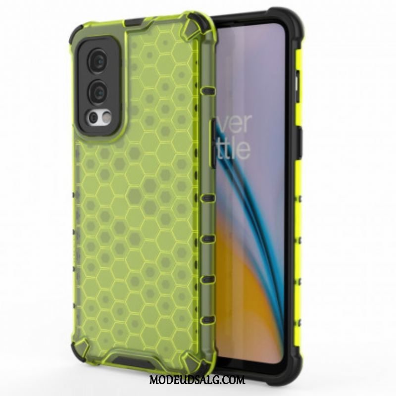 Mobilcover OnePlus Nord 2 5G Honeycomb Stil