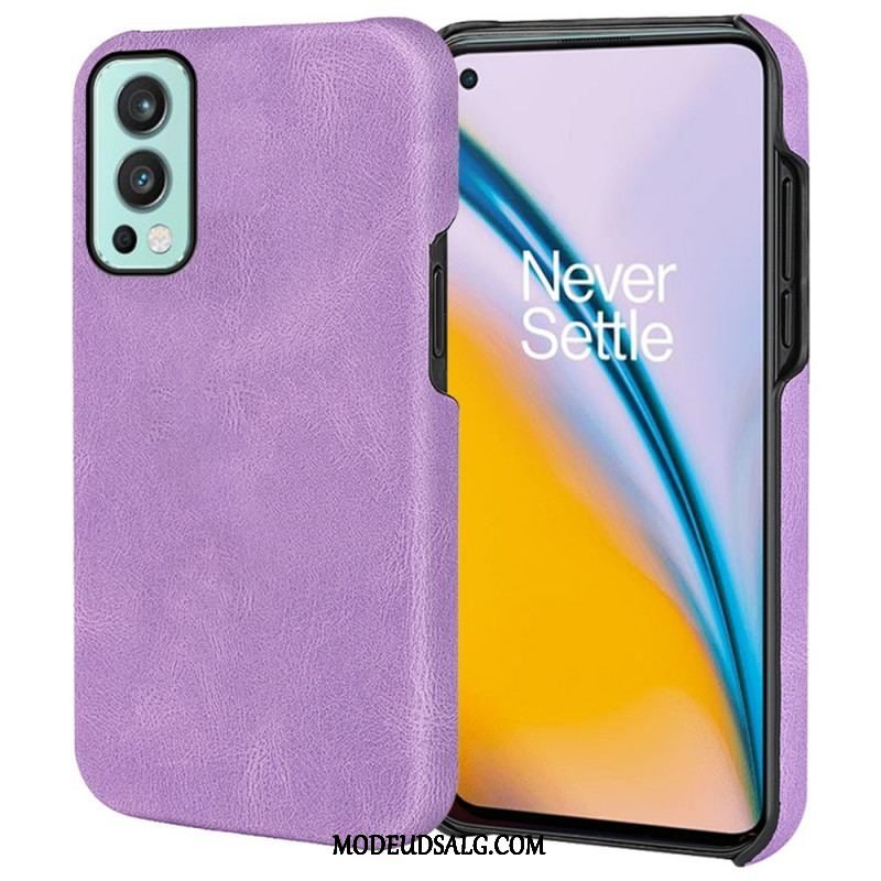 Mobilcover OnePlus Nord 2 5G Nye Farver Elegance Lædereffekt