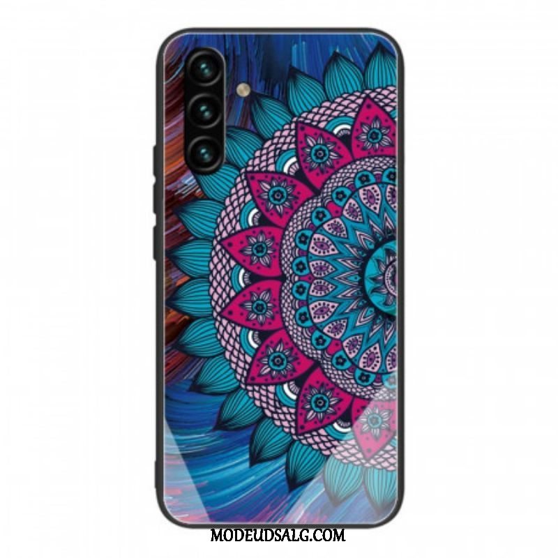 Mobilcover Samsung Galaxy A13 5G / A04s Mandala Hærdet Glas