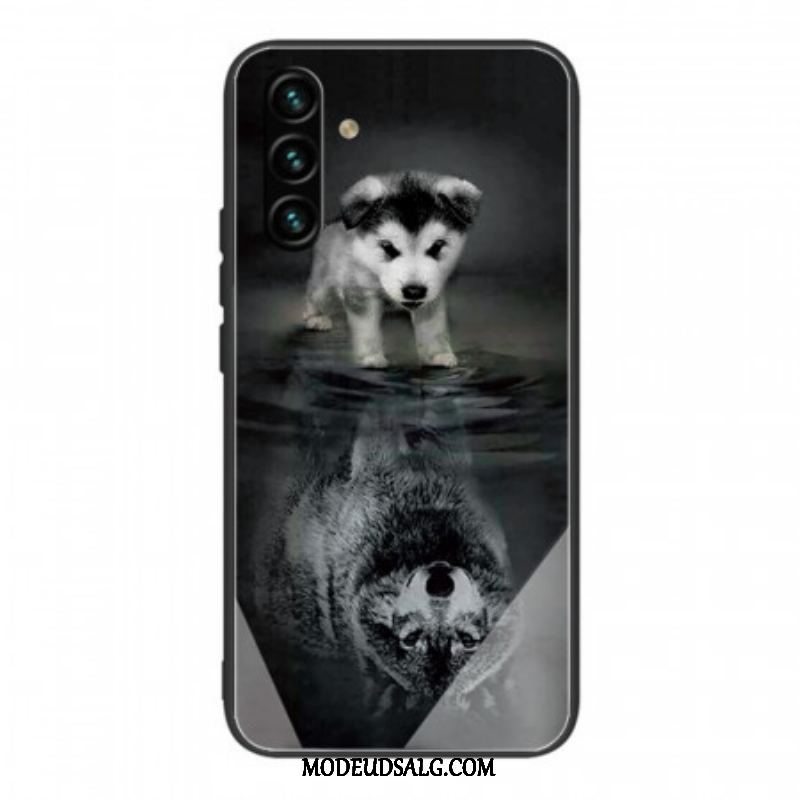 Mobilcover Samsung Galaxy A13 5G / A04s Puppy Dream Hærdet Glas