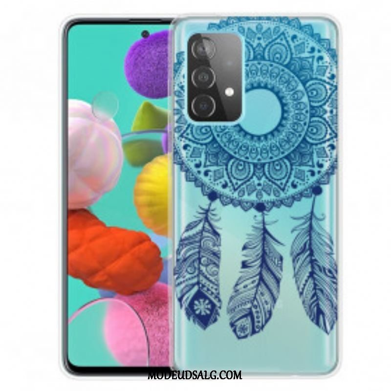 Mobilcover Samsung Galaxy A52 4G / A52 5G / A52s 5G Mandala Med Enkelt Blomst