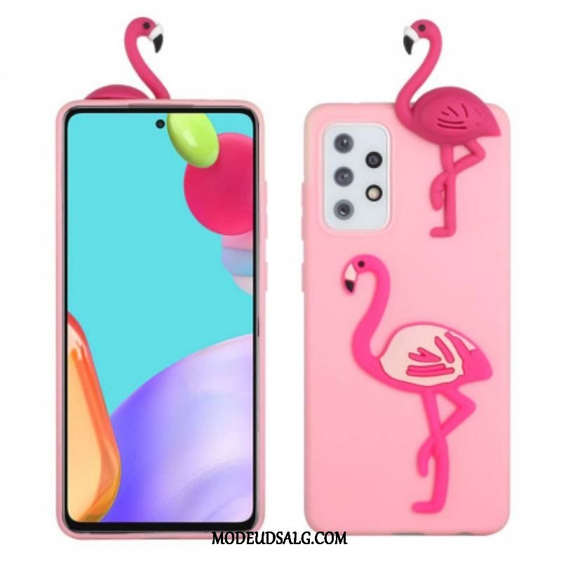 Mobilcover Samsung Galaxy A53 5G 3d Flamingo