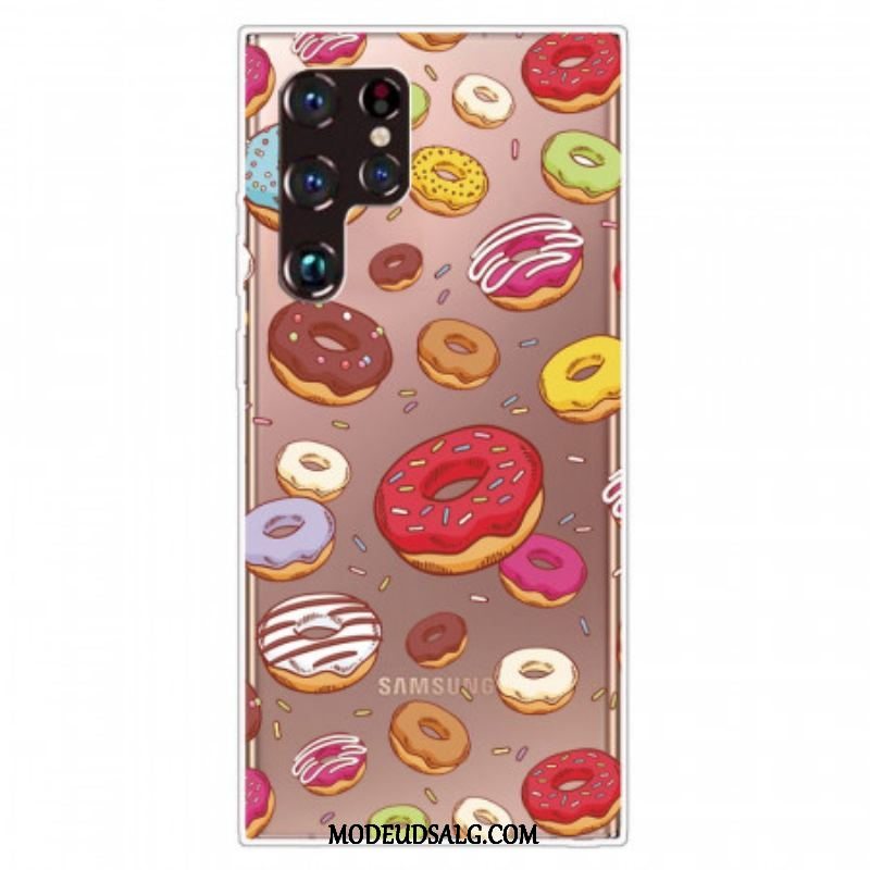 Mobilcover Samsung Galaxy S22 Ultra 5G Elsker Donuts