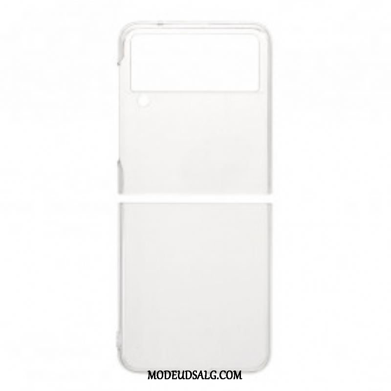 Mobilcover Samsung Galaxy Z Flip 3 5G Flip Cover Gennemsigtig