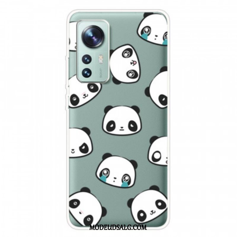 Mobilcover Xiaomi 12 Pro Panda Hoveder