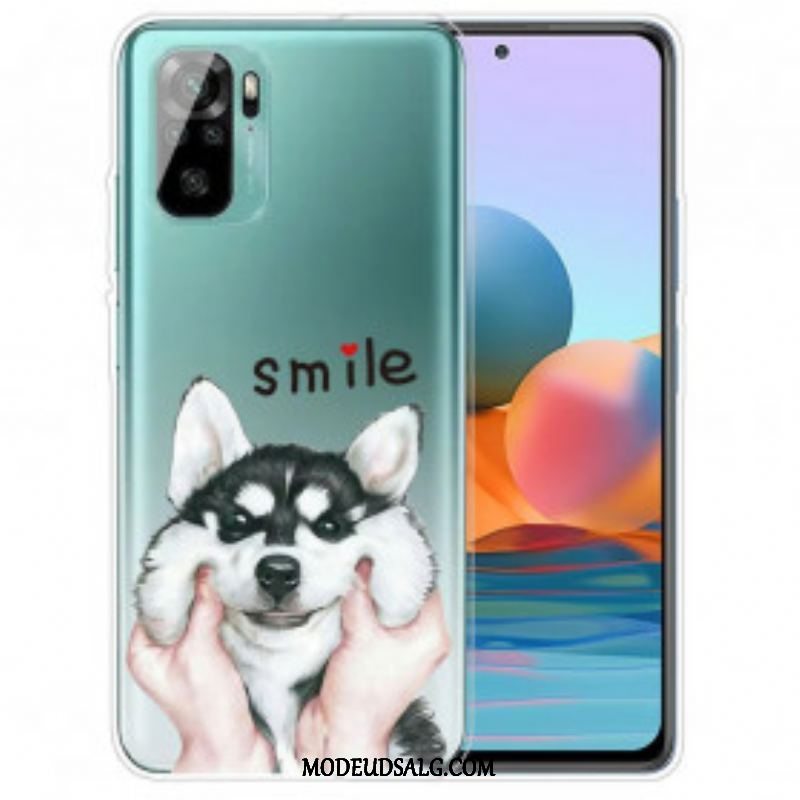 Mobilcover Xiaomi Redmi Note 10 / 10S Smile Hund