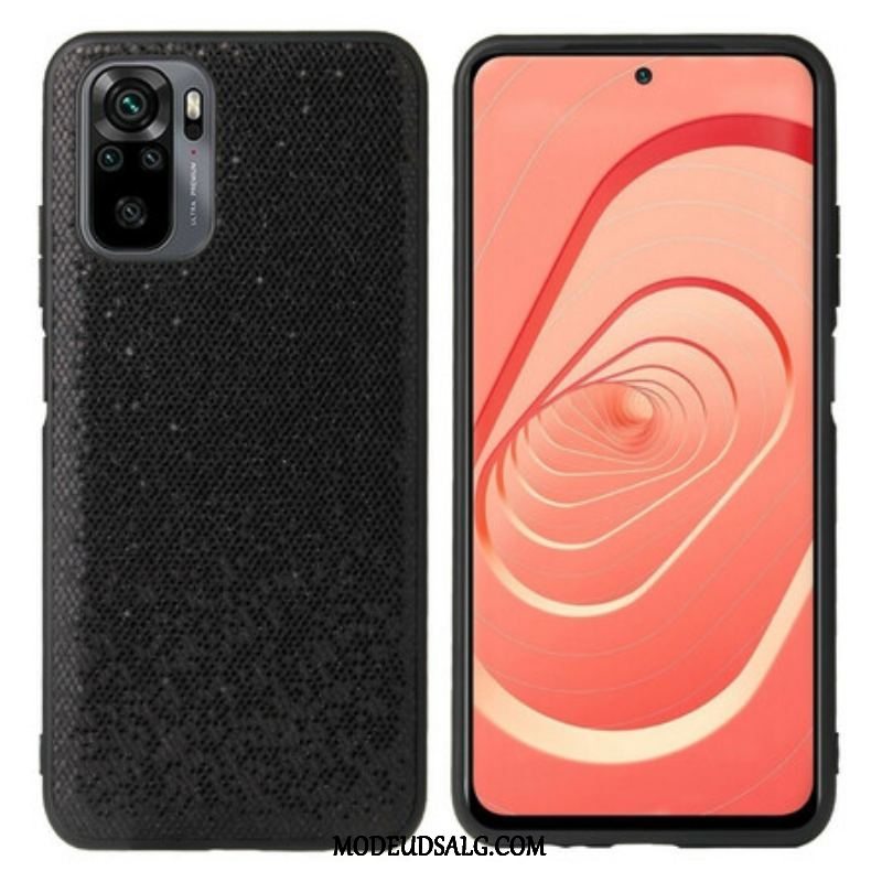 Mobilcover Xiaomi Redmi Note 10 / 10S Sorte Pailletter