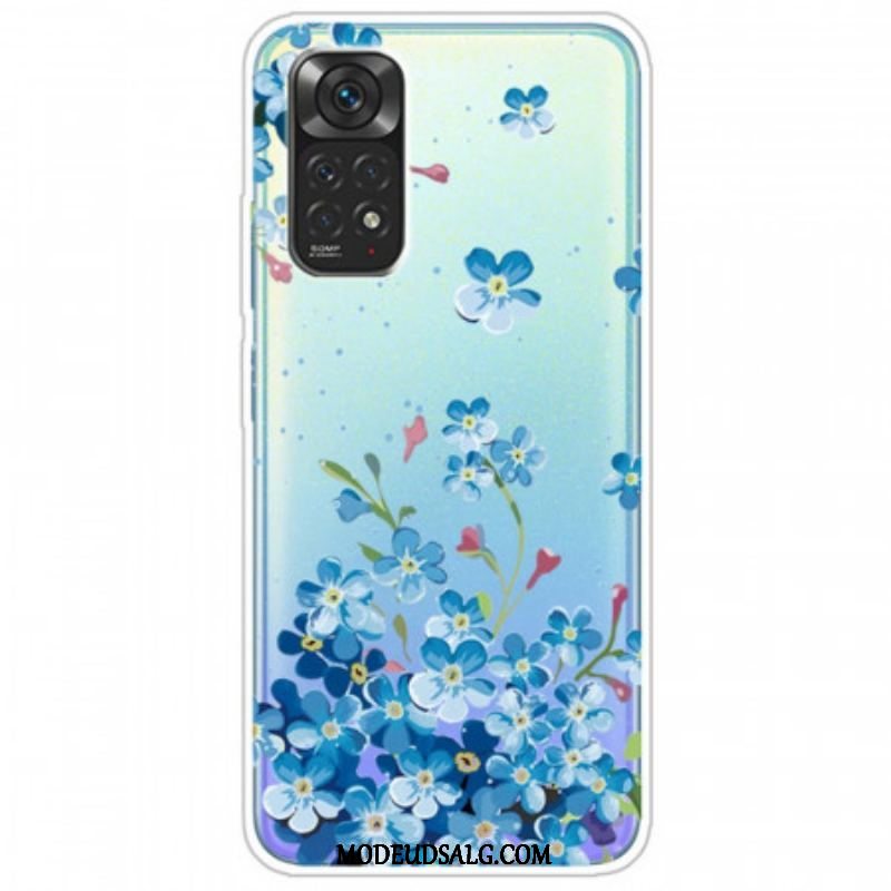 Mobilcover Xiaomi Redmi Note 11 / 11S Buket Blå Blomster