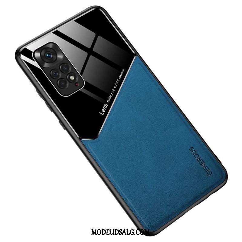 Mobilcover Xiaomi Redmi Note 11 / 11S Magnetisk Lædereffekt