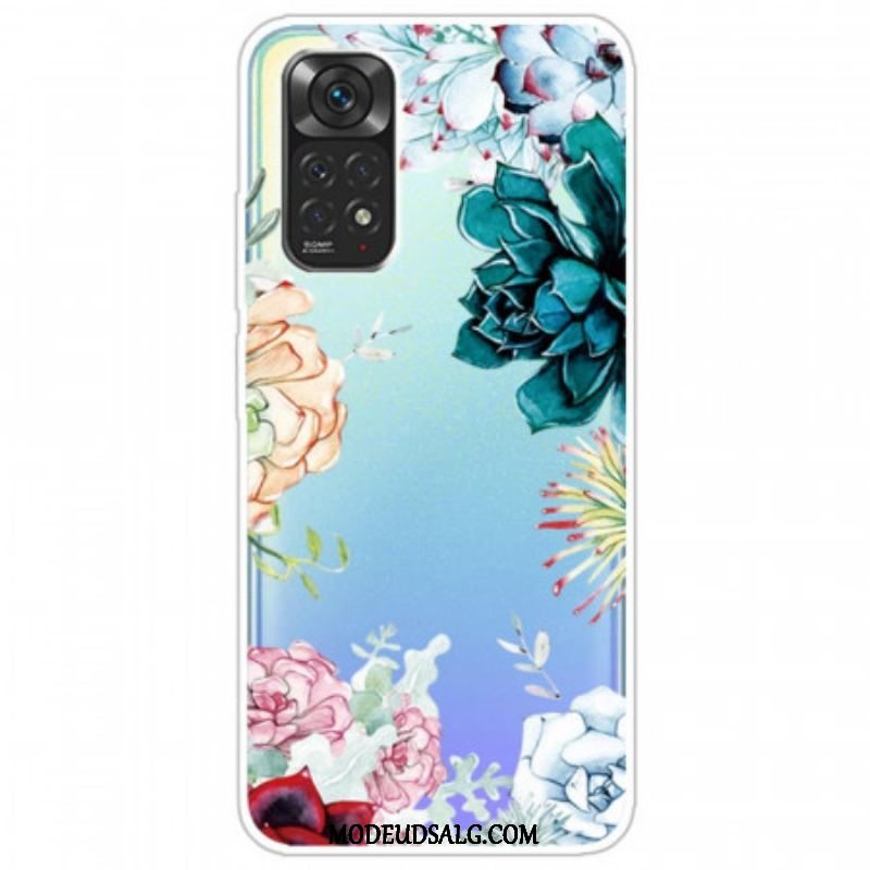 Mobilcover Xiaomi Redmi Note 11 / 11S Sømløse Akvarelblomster