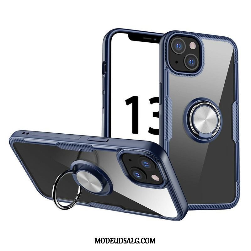 Mobilcover iPhone 13 Mini Carbon Fiber Metal Ring