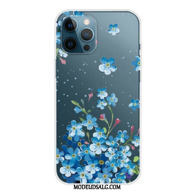 Mobilcover iPhone 13 Pro Max Buket Blå Blomster