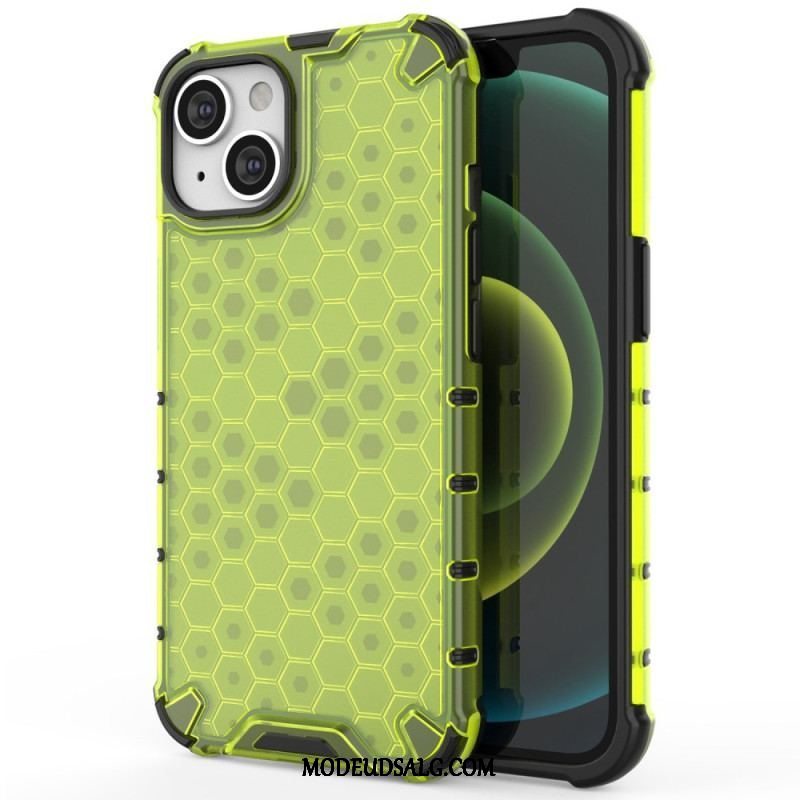 Mobilcover iPhone 14 Plus Honeycomb Stil