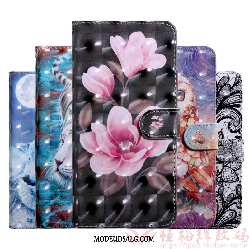 Moto E5 Play Etui Alt Inklusive Folio Trendy Relief Anti-fald