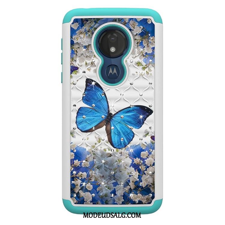 Moto G7 Power Etui / Cover Alt Inklusive Af Personlighed Cartoon Malet Ny