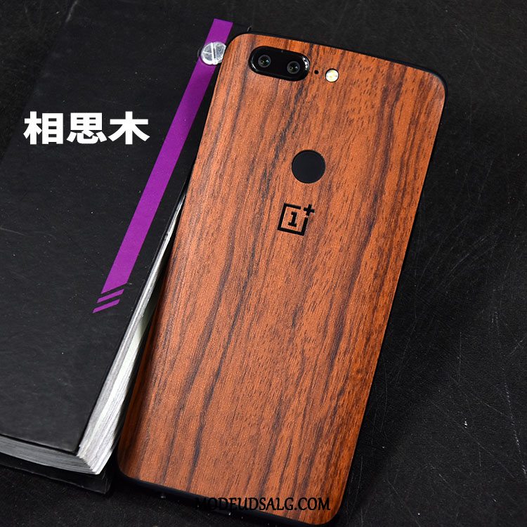 Oneplus 5t Etui Dekoration Farve Nubuck Membrane Trækorn