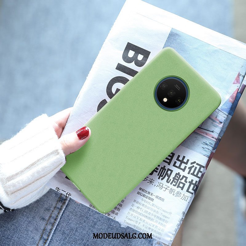 Oneplus 7t Etui / Cover Nubuck Hård Beskyttelse Alt Inklusive