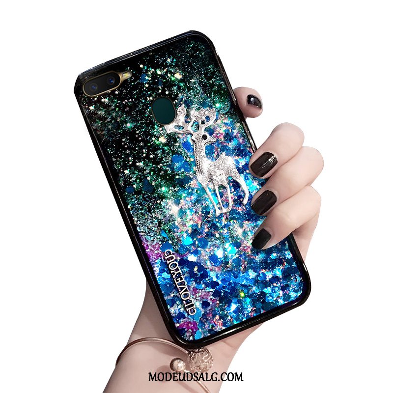 Oppo Ax7 Etui Af Personlighed Trendy Cover Blå Alt Inklusive