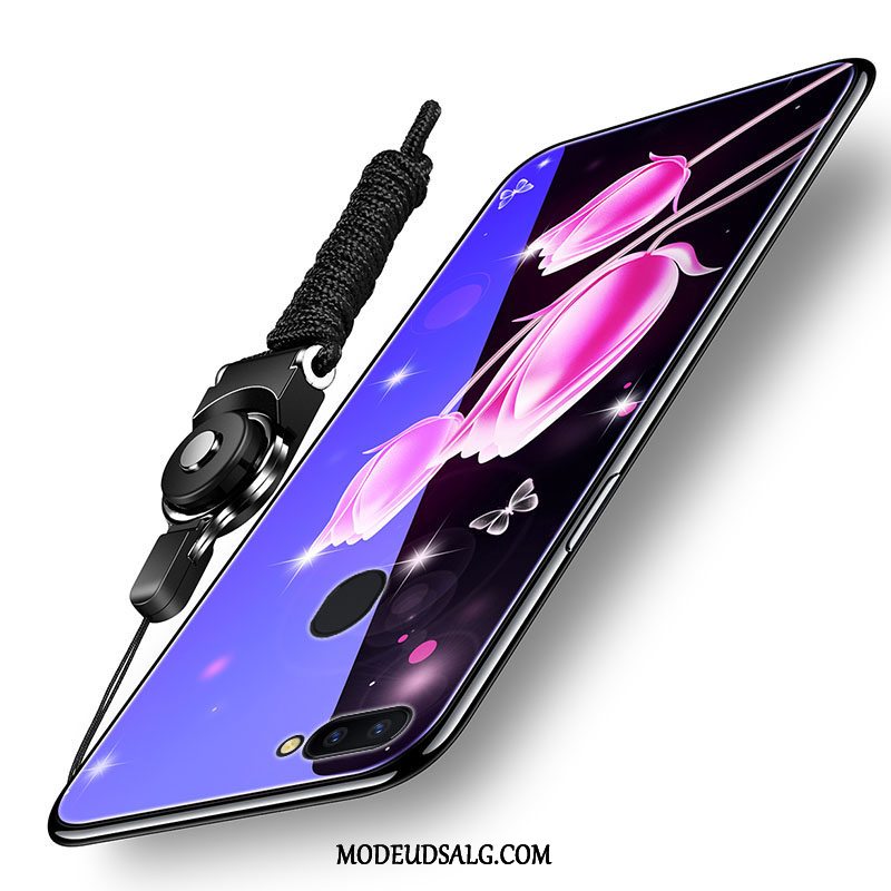 Oppo R15 Pro Etui Anti-fald Blød Trend Alt Inklusive Glas