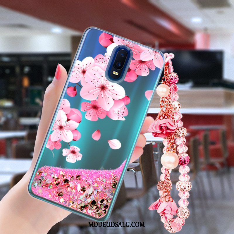 Oppo R17 Etui Blomster Quicksand Pulver