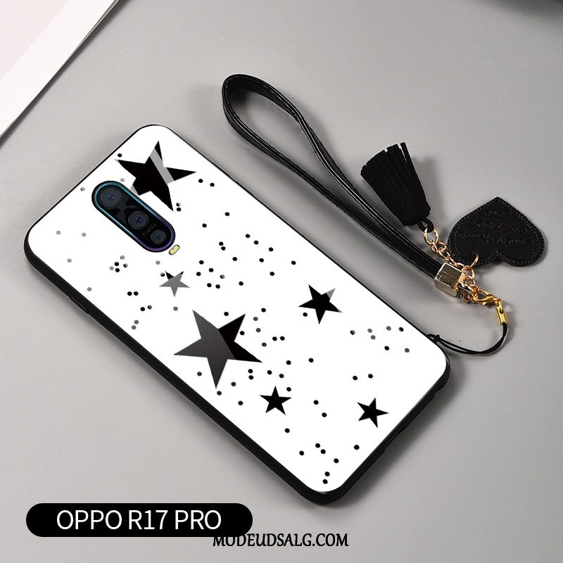 Oppo R17 Pro Etui Af Personlighed Stjerne Net Red Anti-fald Cover