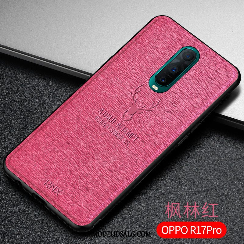 Oppo R17 Pro Etui Ny Rød Blød Cover Trend