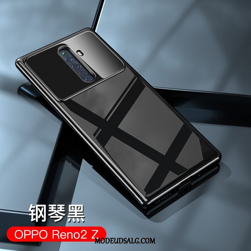 Oppo Reno 2 Z Etui / Cover Kreativ Glas Beskyttelse Hård Net Red