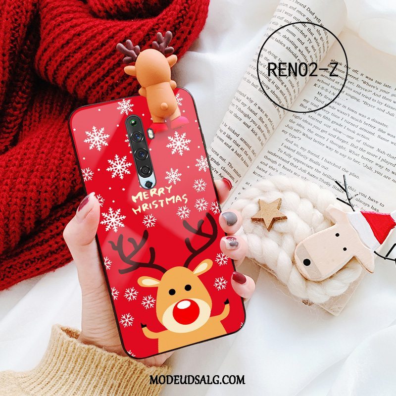 Oppo Reno 2 Z Etui Elskeren Anti-fald Jul Cartoon Lille Sektion