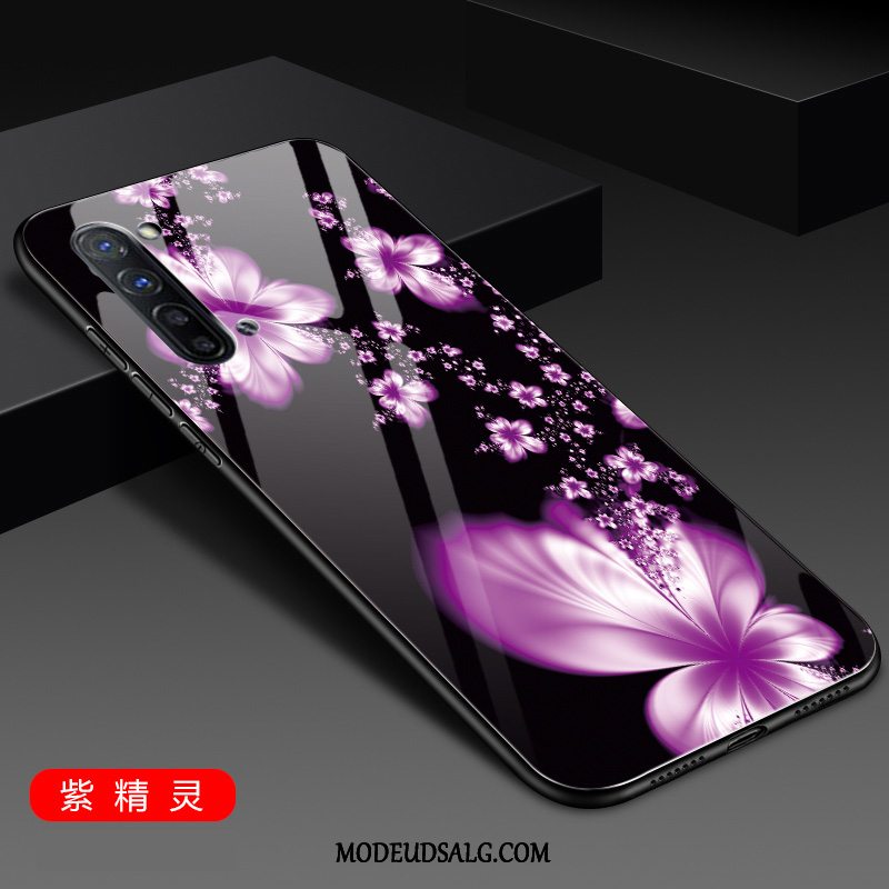 Oppo Reno 3 Etui / Cover Silikone Beskyttelse Lilla Af Personlighed Alt Inklusive