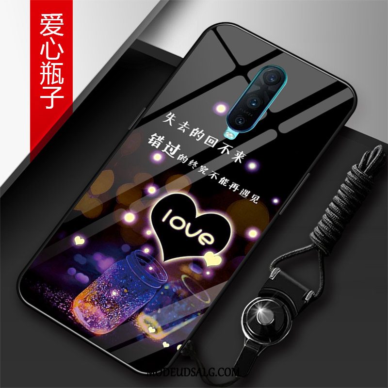 Oppo Rx17 Pro Etui / Cover Silikone Support Kærlighed Ring Spænde