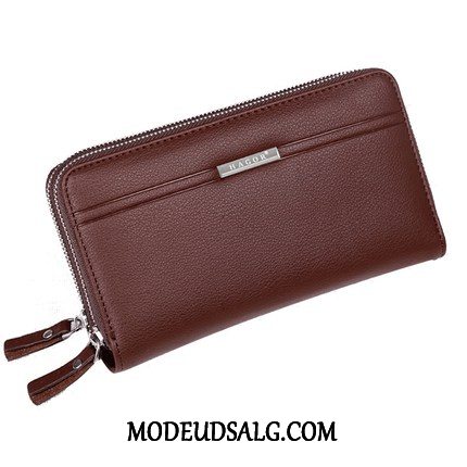 Punge Herre Ungdom Trend Casual Blødt Læder Clutch