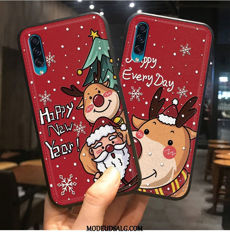 Samsung Galaxy A30s Etui / Cover Cartoon Silikone Blød Anti-fald Trend