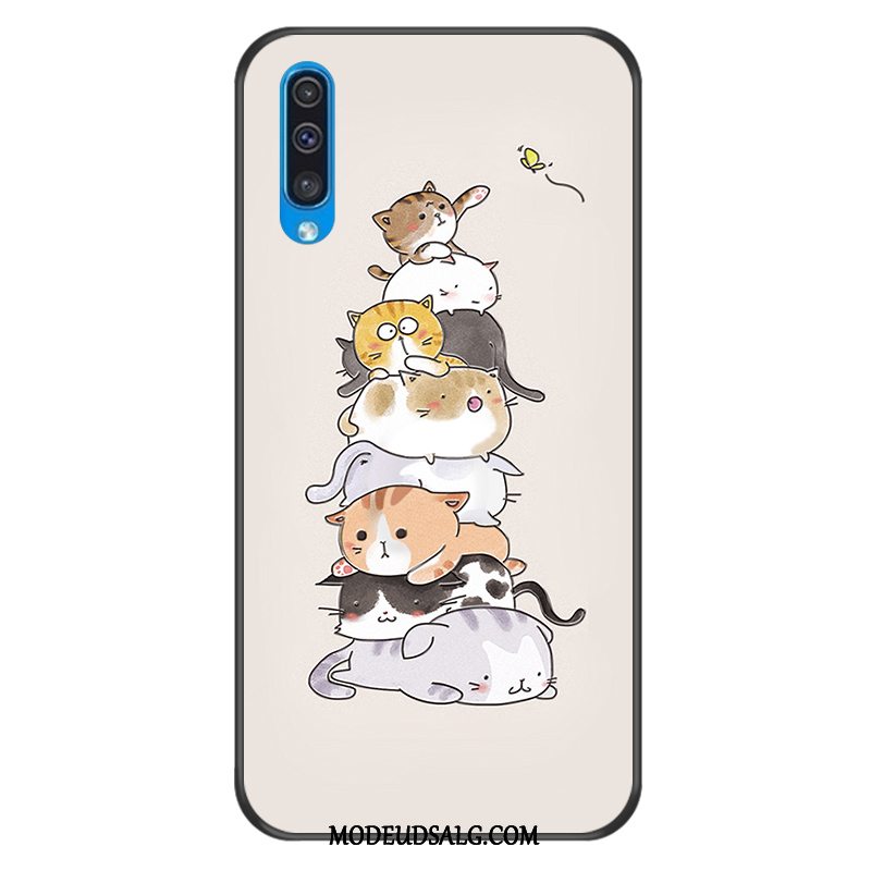 Samsung Galaxy A50 Etui / Cover Anti-fald Relief Ny Cartoon