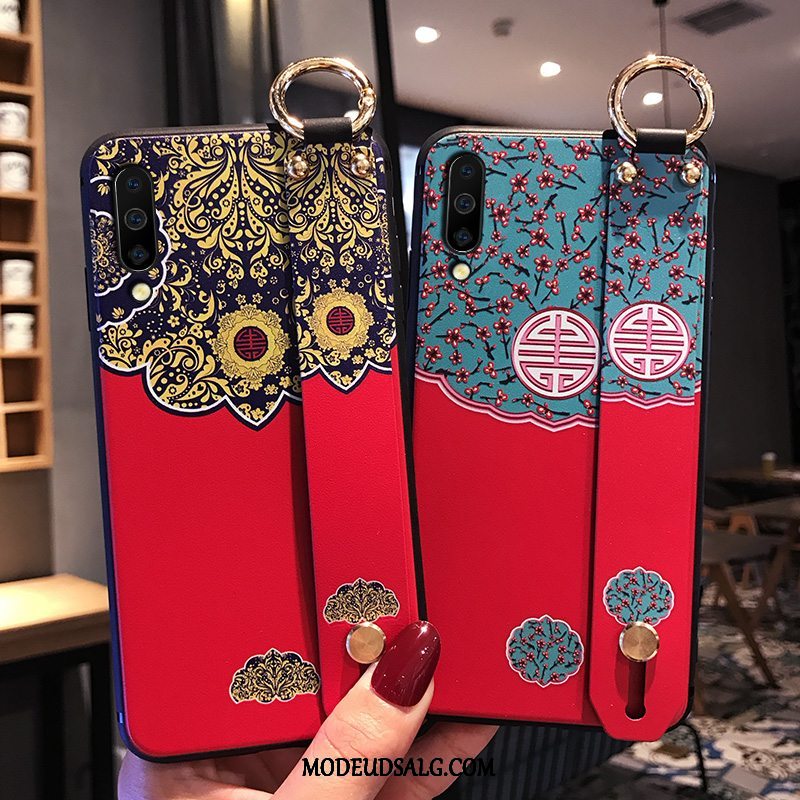 Samsung Galaxy A50s Etui / Cover Silikone Trendy Rød Alt Inklusive Kinesisk Stil