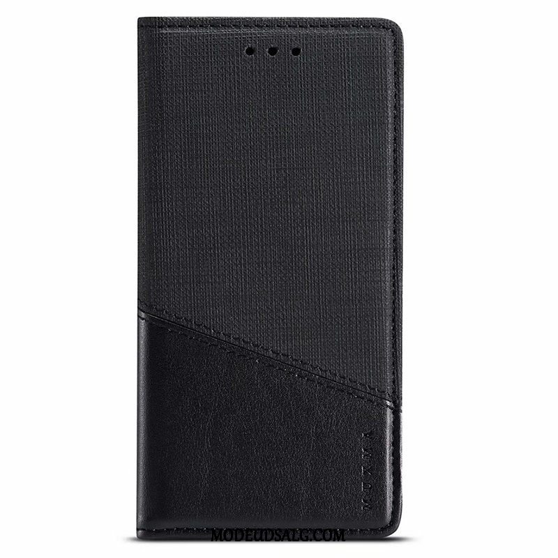 Samsung Galaxy A50s Etui Lædertaske Sort Cover Business Folio