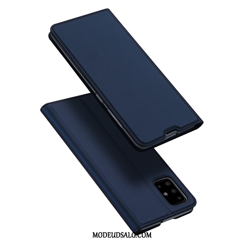 Samsung Galaxy A51 Etui Lædertaske Cover Business Anti-fald Ny