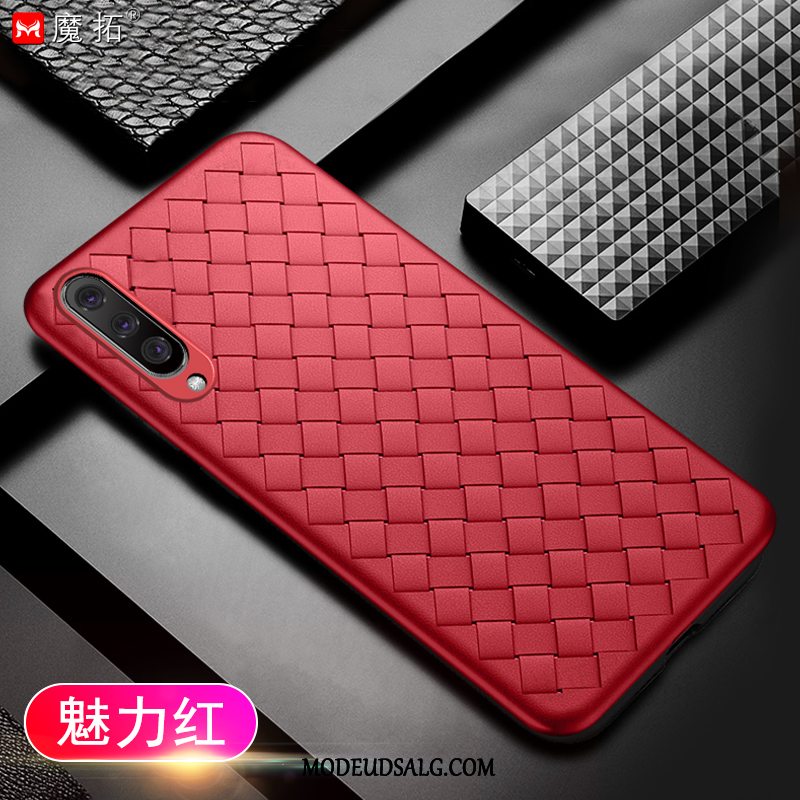 Samsung Galaxy A70 Etui / Cover Rød Silikone Anti-fald