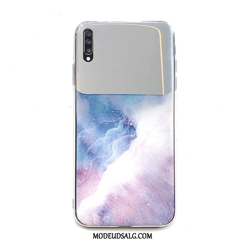 Samsung Galaxy A70 Etui Simple Kreativ Anti-fald Silikone Mode