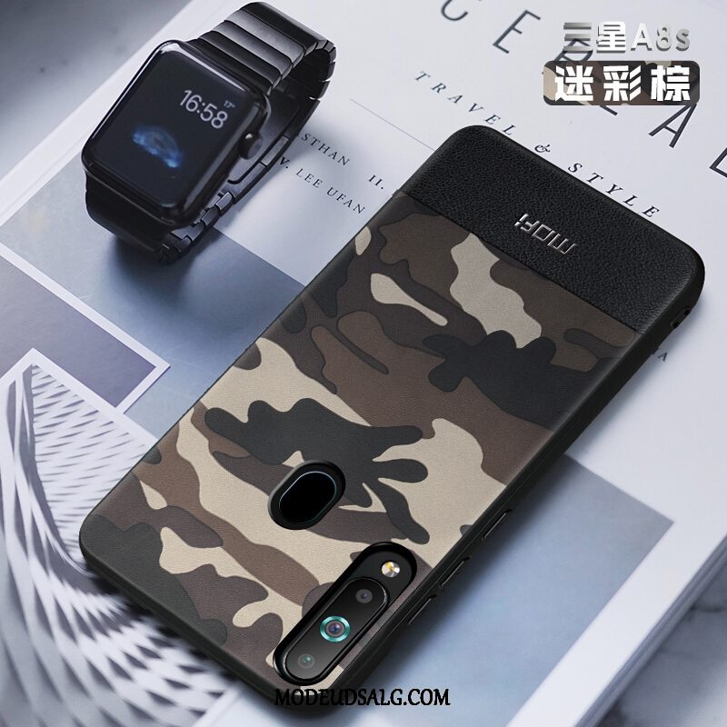 Samsung Galaxy A8s Etui Anti-fald Silikone Cover Blød Alt Inklusive