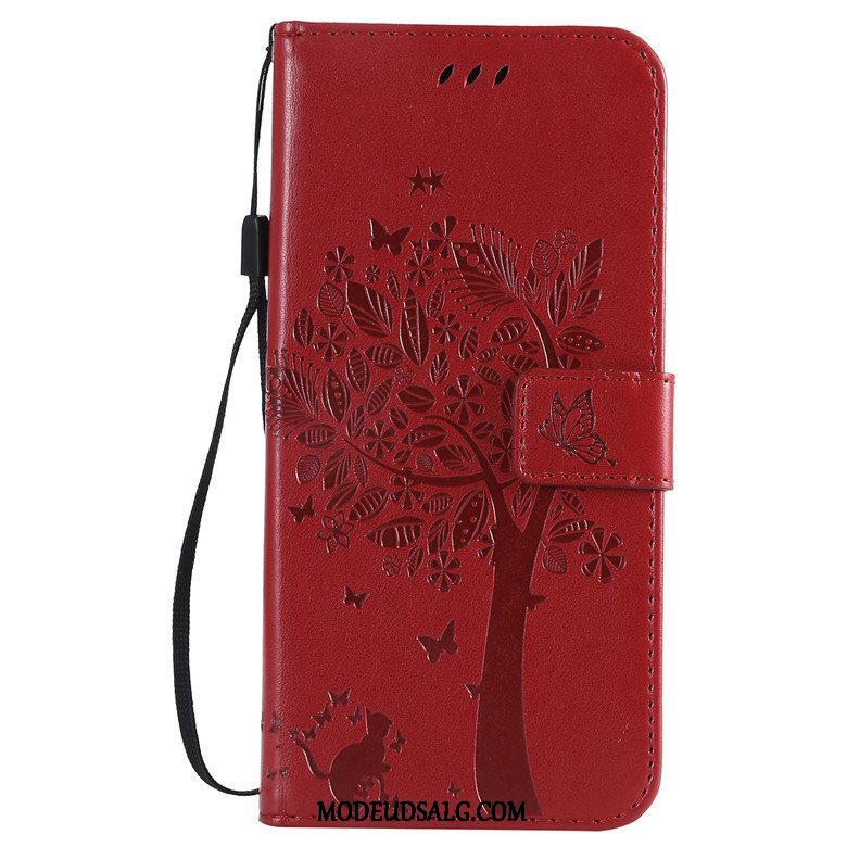 Samsung Galaxy A8s Etui Tree Anti-fald Kat Beskyttelse Cover