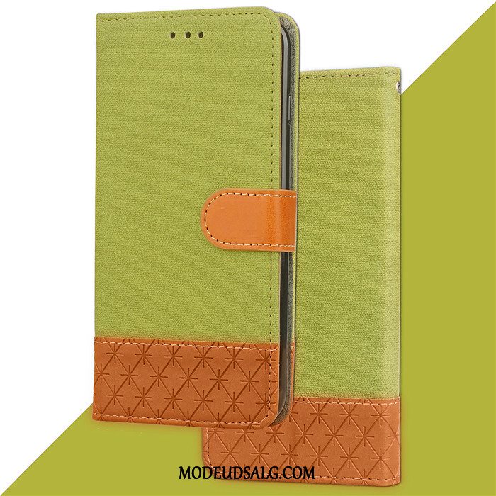 Samsung Galaxy Note 8 Etui Beskyttelse Folio Cover Anti-fald Grøn