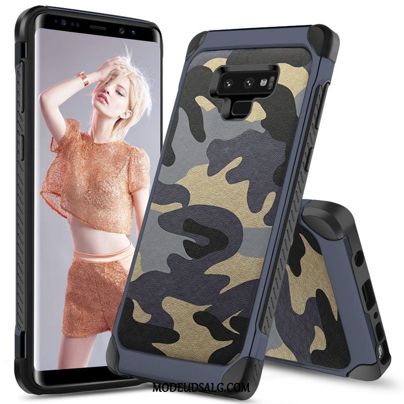 Samsung Galaxy Note 9 Etui Beskyttelse Af Personlighed Silikone Camouflage Alt Inklusive