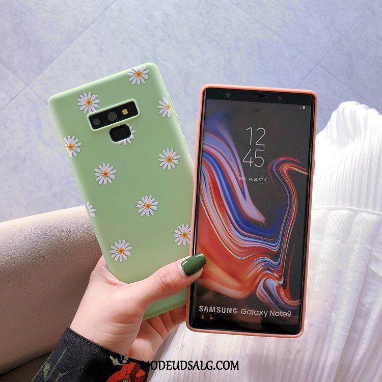 Samsung Galaxy Note 9 Etui Grøn Lille Sektion Frisk Silikone Kunst