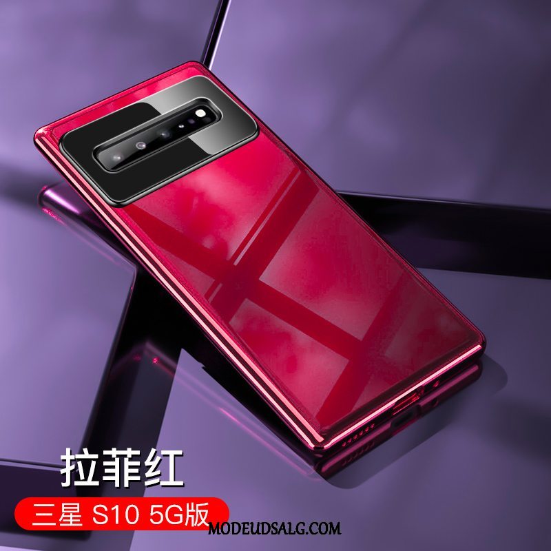 Samsung Galaxy S10 5g Etui Kreativ Net Red Beskyttelse Trendy Alt Inklusive