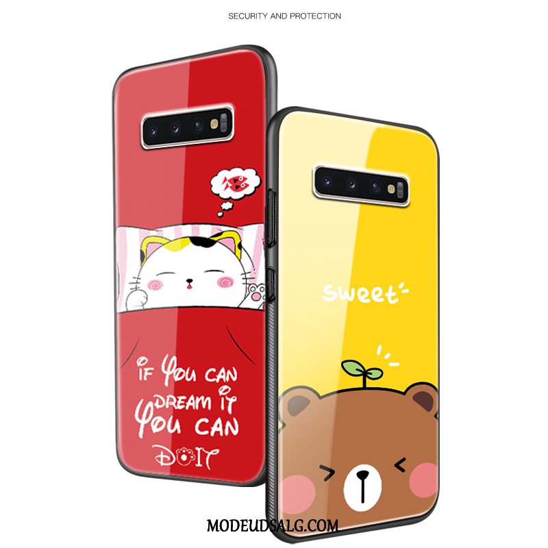 Samsung Galaxy S10+ Etui Beskyttelse Smuk Hård Cover Alt Inklusive